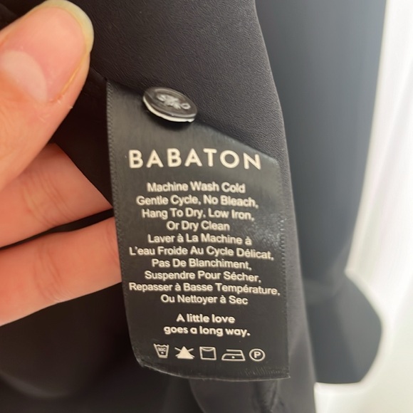 Aritzia black Babaton blouse - Picture 3 of 5